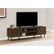 Monarch Specialties Tv Stand, 72 Inch, Console, Storage Cabinet, Living Room, Bedroom, Brown Laminate I 2717 - alternate 2